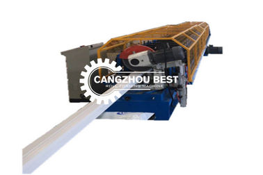 Máy hình thành ống hình vuông nhôm 10m / min Roudn hình dạng xuống Spout Roll