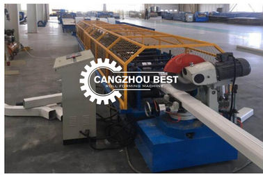 Máy hình thành ống hình vuông nhôm 10m / min Roudn hình dạng xuống Spout Roll