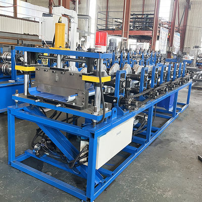 Máy tạo hình tôn thép màu di động Kr18, kiểu mái đứng