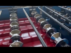 Máy tạo cuộn tấm mái nhà nhỏ gọn với tốc độ hình thành 8-15m / phút và cắt thủy lực