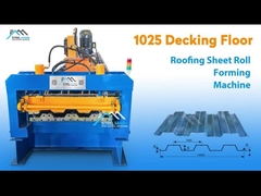 10m/min Xây dựng Speed Deck máy sàn cho sản xuất thép kẽm